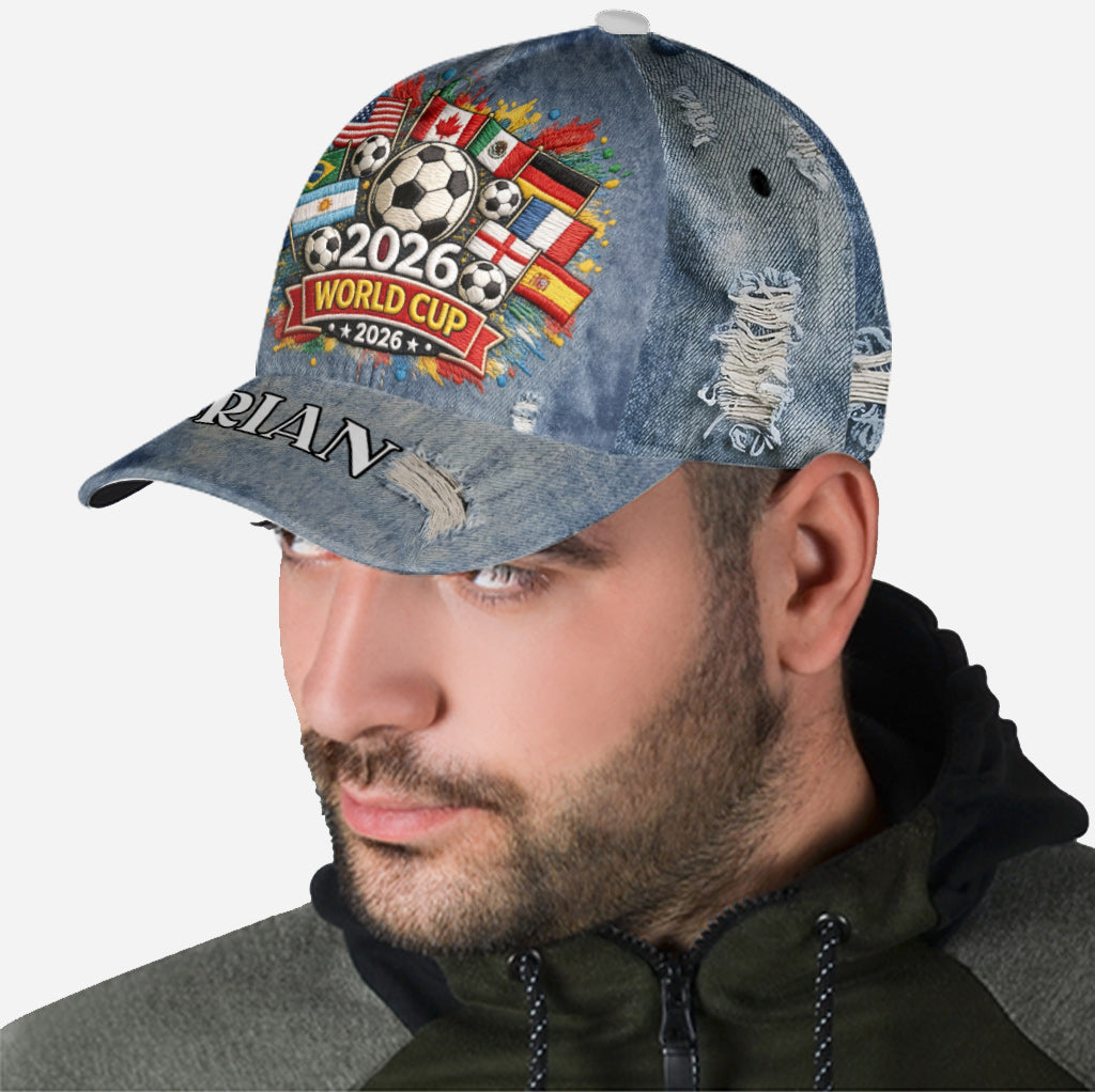 Love Soccer - Personalized Soccer Classic Cap
