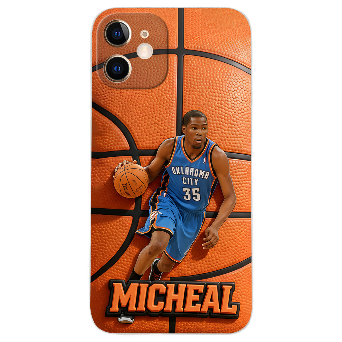 Love Basketball - Personalized Sport Leather Phone Case