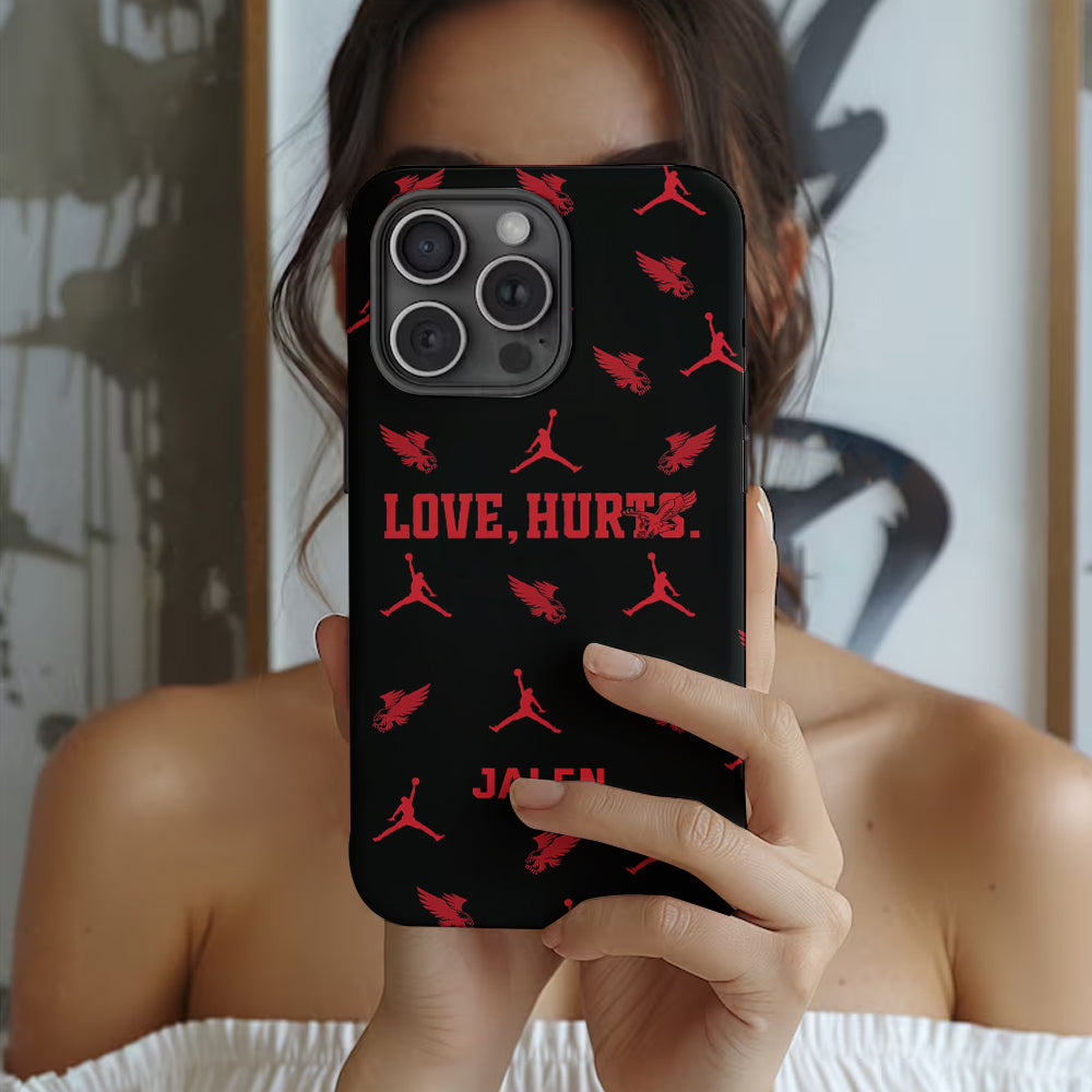 Love Is Hurts - Personalized Full Print Phone Case