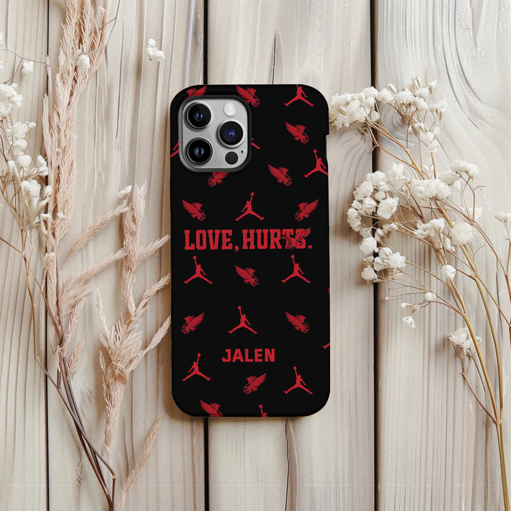 Love Is Hurts - Personalized Full Print Phone Case