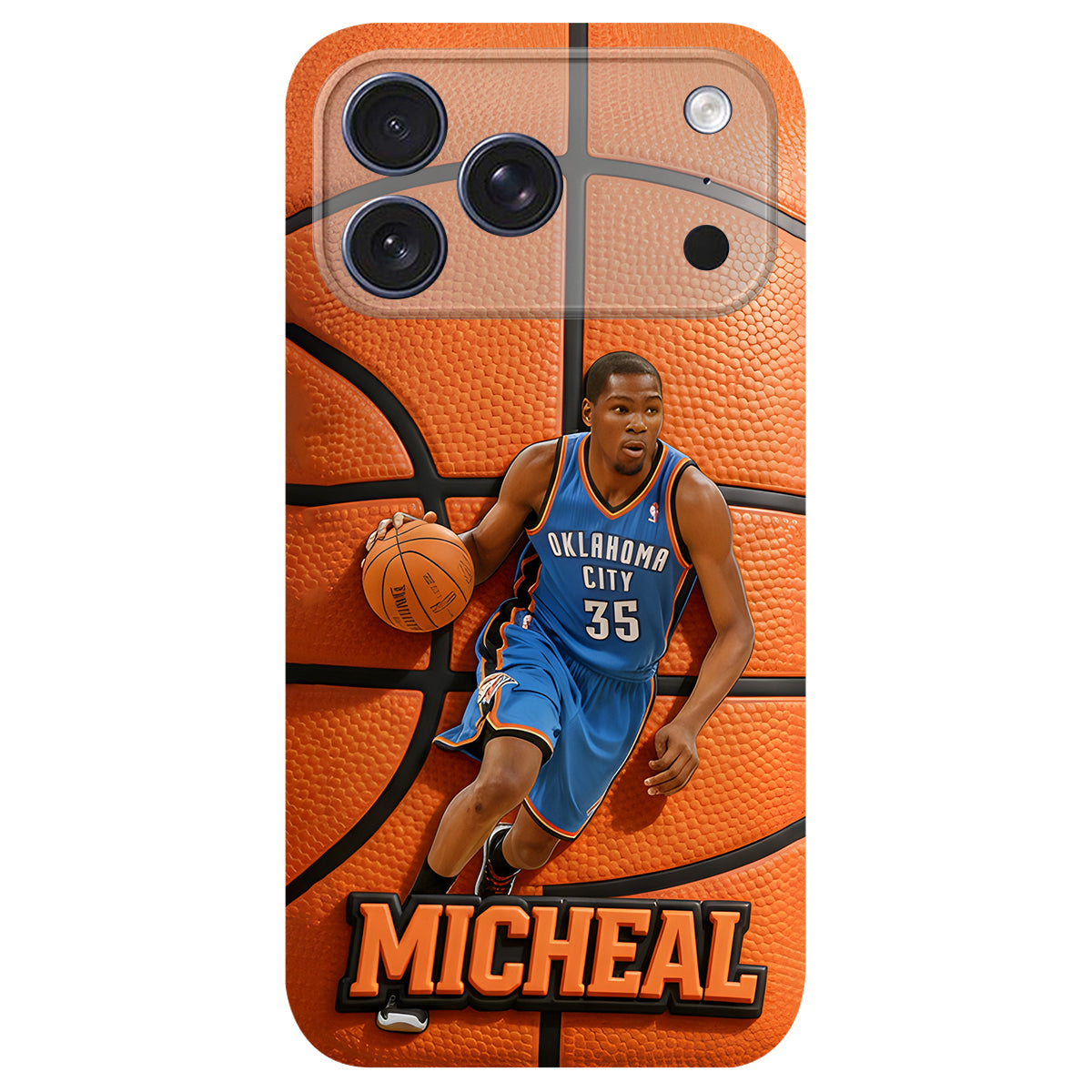 Love Basketball - Personalized Sport Leather Phone Case
