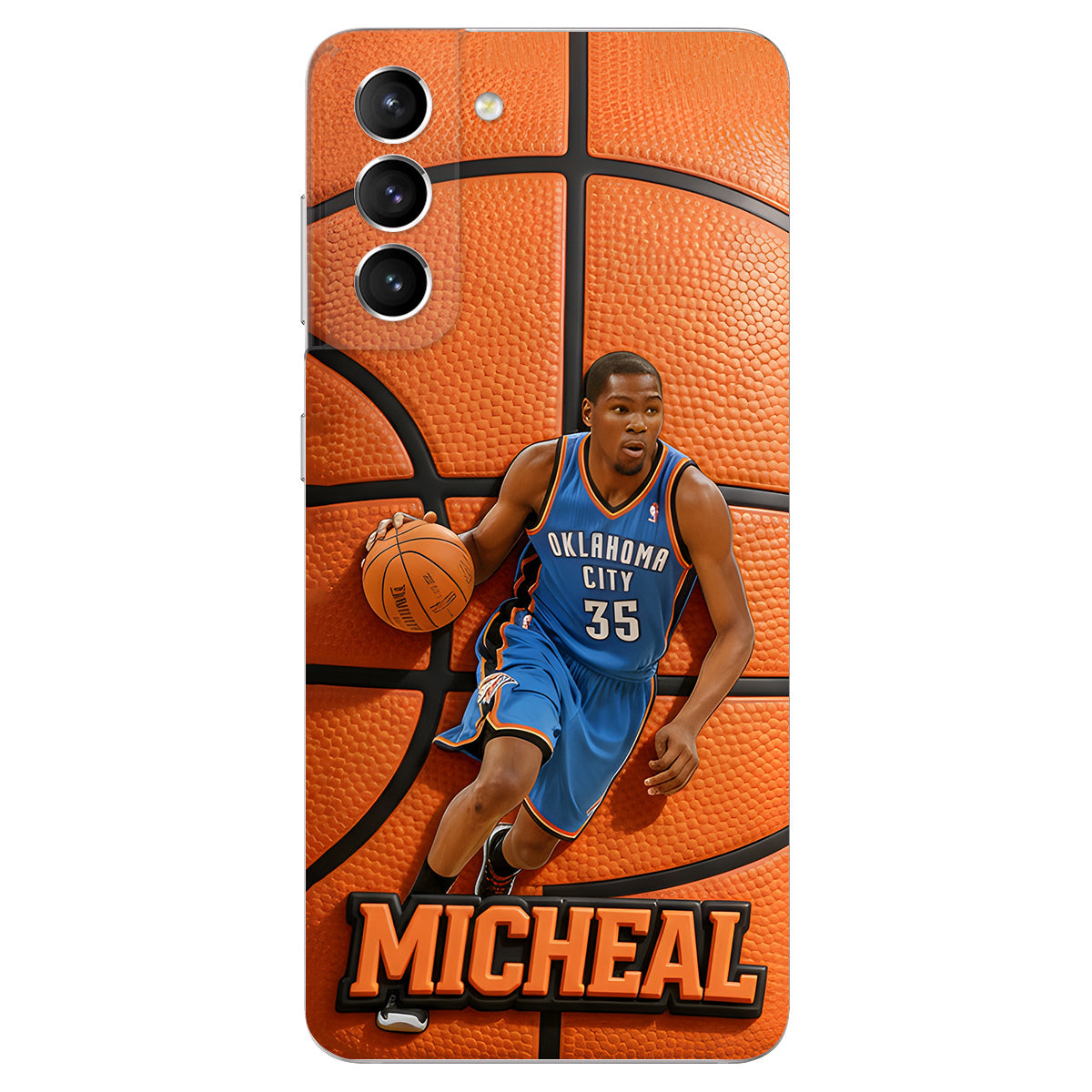 Love Basketball - Personalized Sport Leather Phone Case