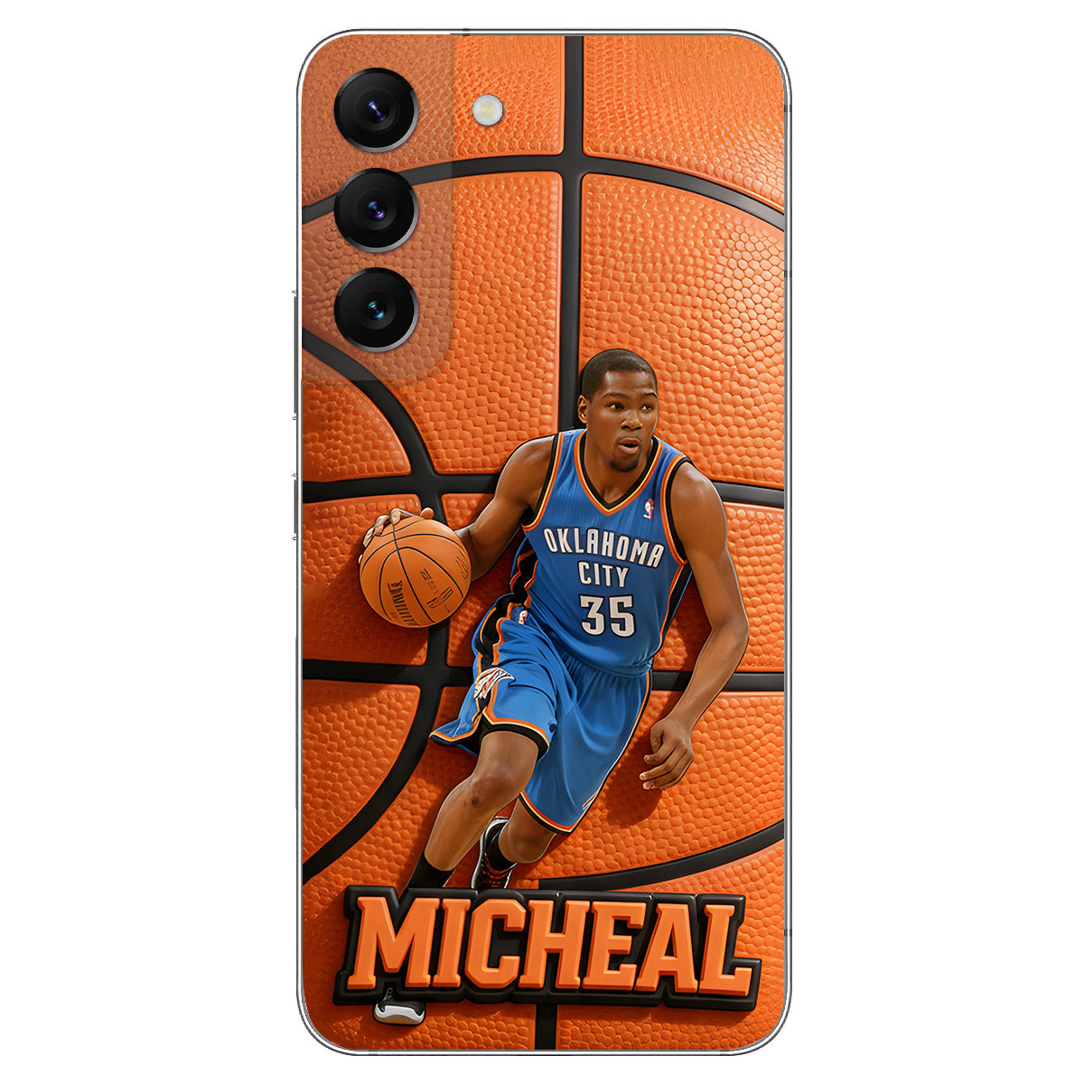 Love Basketball - Personalized Sport Leather Phone Case