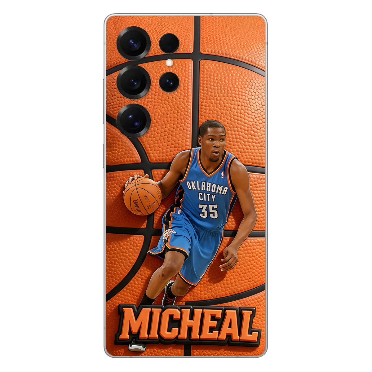 Love Basketball - Personalized Sport Leather Phone Case