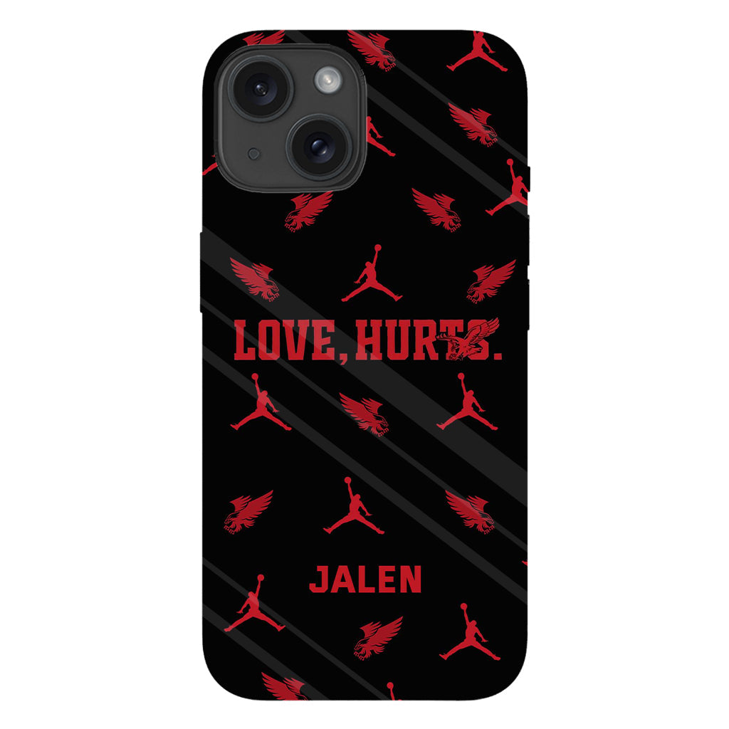Love Is Hurts - Personalized Full Print Phone Case